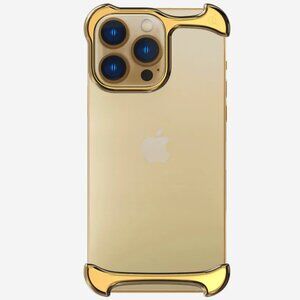Caseless iPhone 13 Pro case - Gold Arc Pulse for iPhone 13 Pro